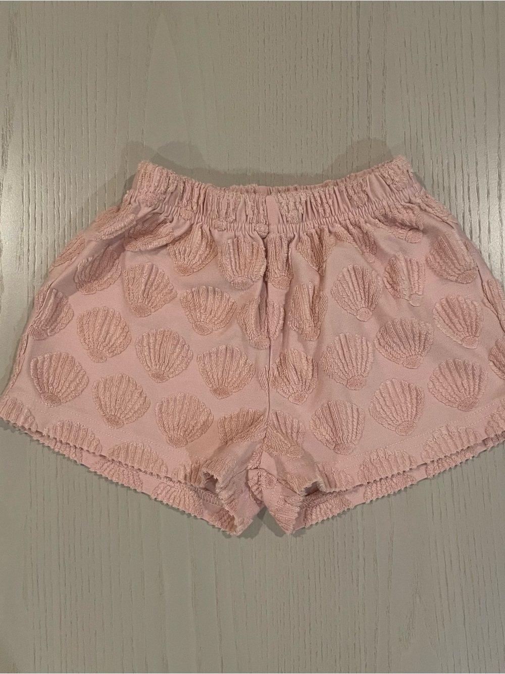 Rylee + Cru Textured Seashell Karli Shorts - Size 2-3Y